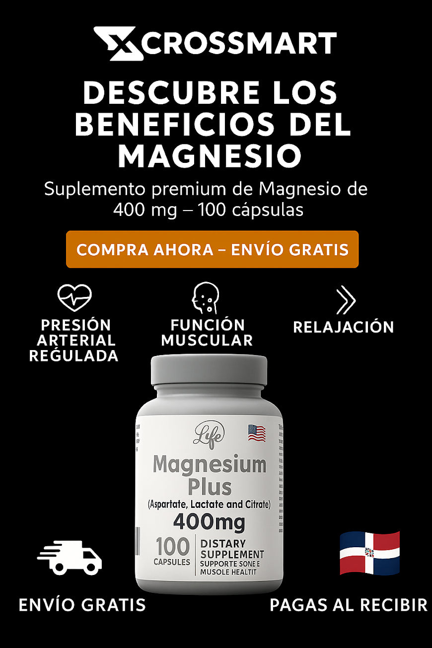 Magnesio Plus 400gm